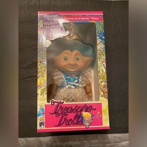 Vintage Ace Novelty Treasure Troll doll